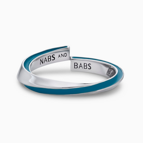 Lilo Color Top Ring - Silver