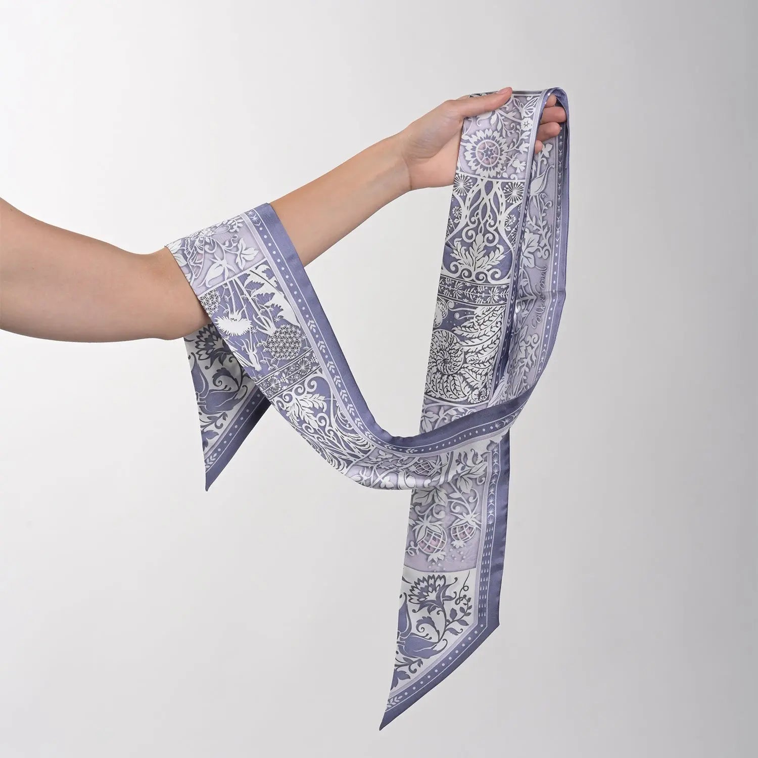 Tree of Life Silk Twill Scarf