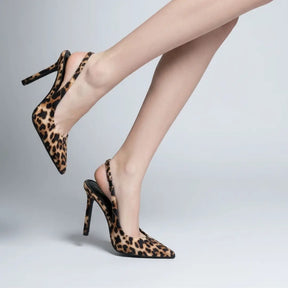Roxanne Leopard Heels