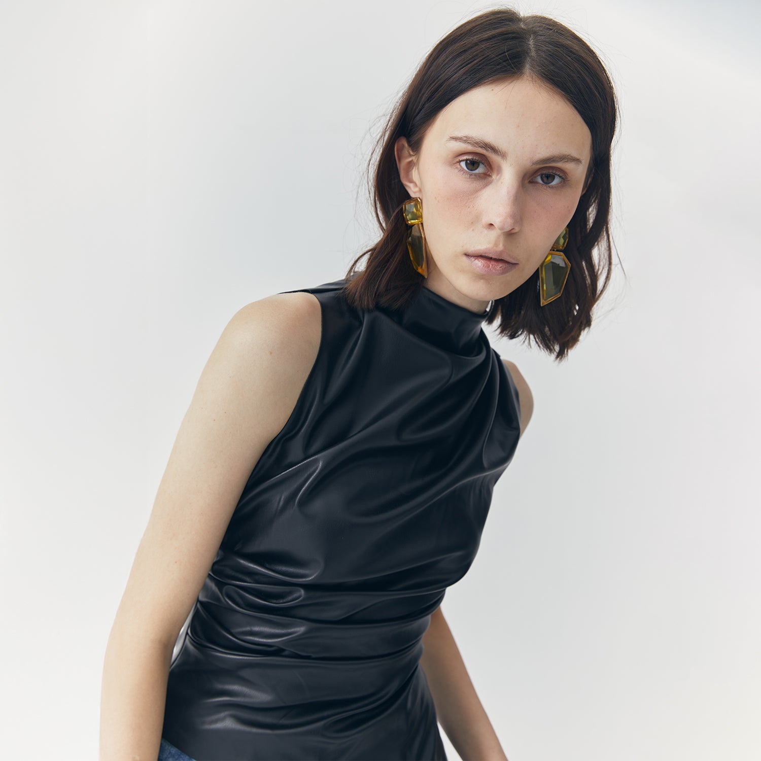 JUNO LEATHER TANK
