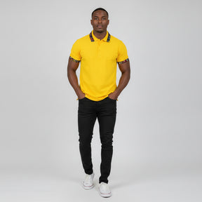 Men’s Batik Lined Cotton Polo Shirt (P01)