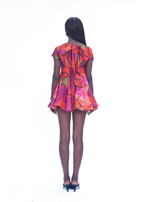 RIA ROMPER - ORANGE CALA