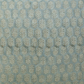 Decorative Block Print Thick Linen Frill Pillow Cover Cushion - Tulsi Buti