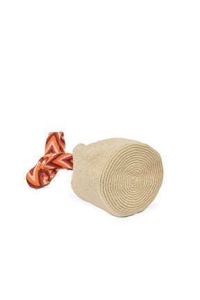 Beige Mini Wayuu Bag