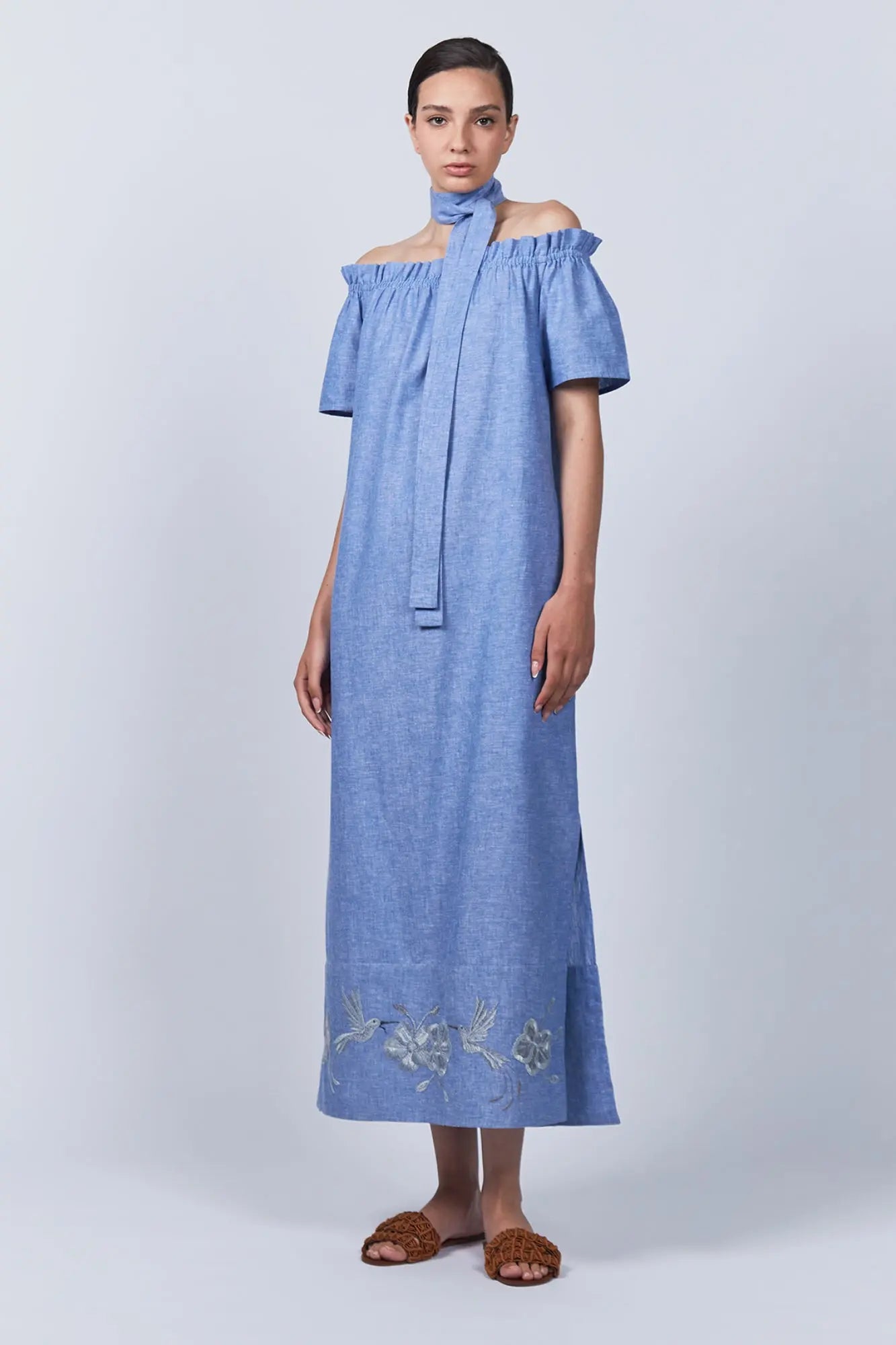 Logan Dress | Sky Blue