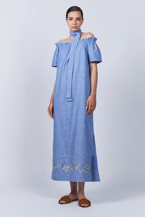 Logan Dress | Sky Blue