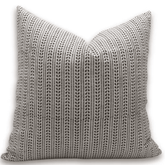Classic Block Printed Thick Linen Pillow Cover -Ratanbel