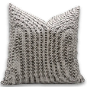 Classic Block Printed Thick Linen Pillow Cover -Ratanbel