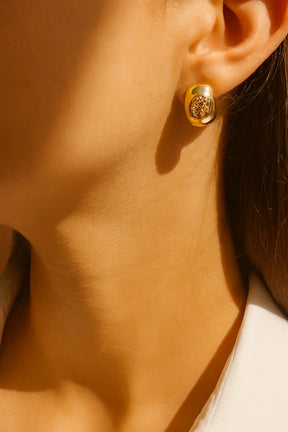 Halo Stud Earrings