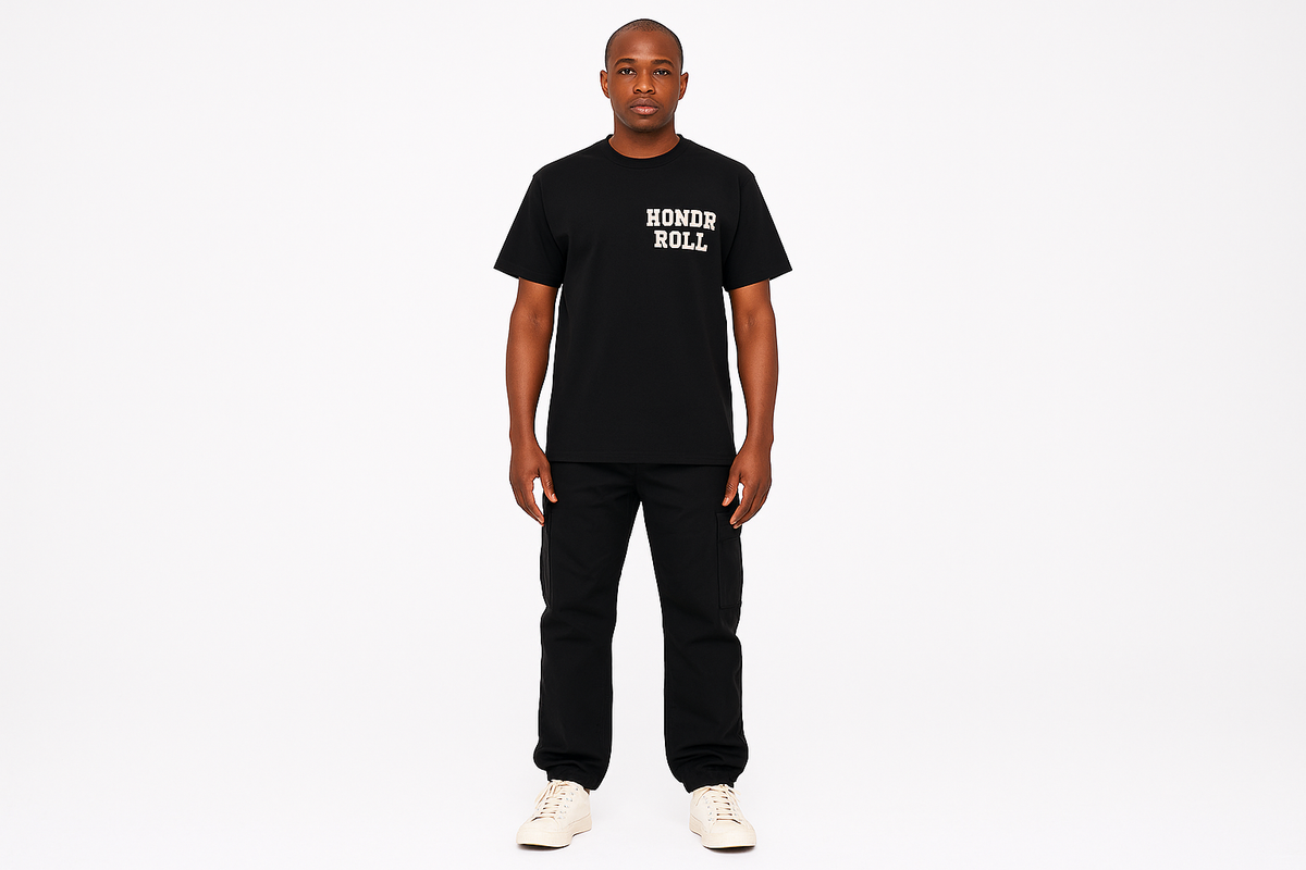 Her World Staple Tee - Black