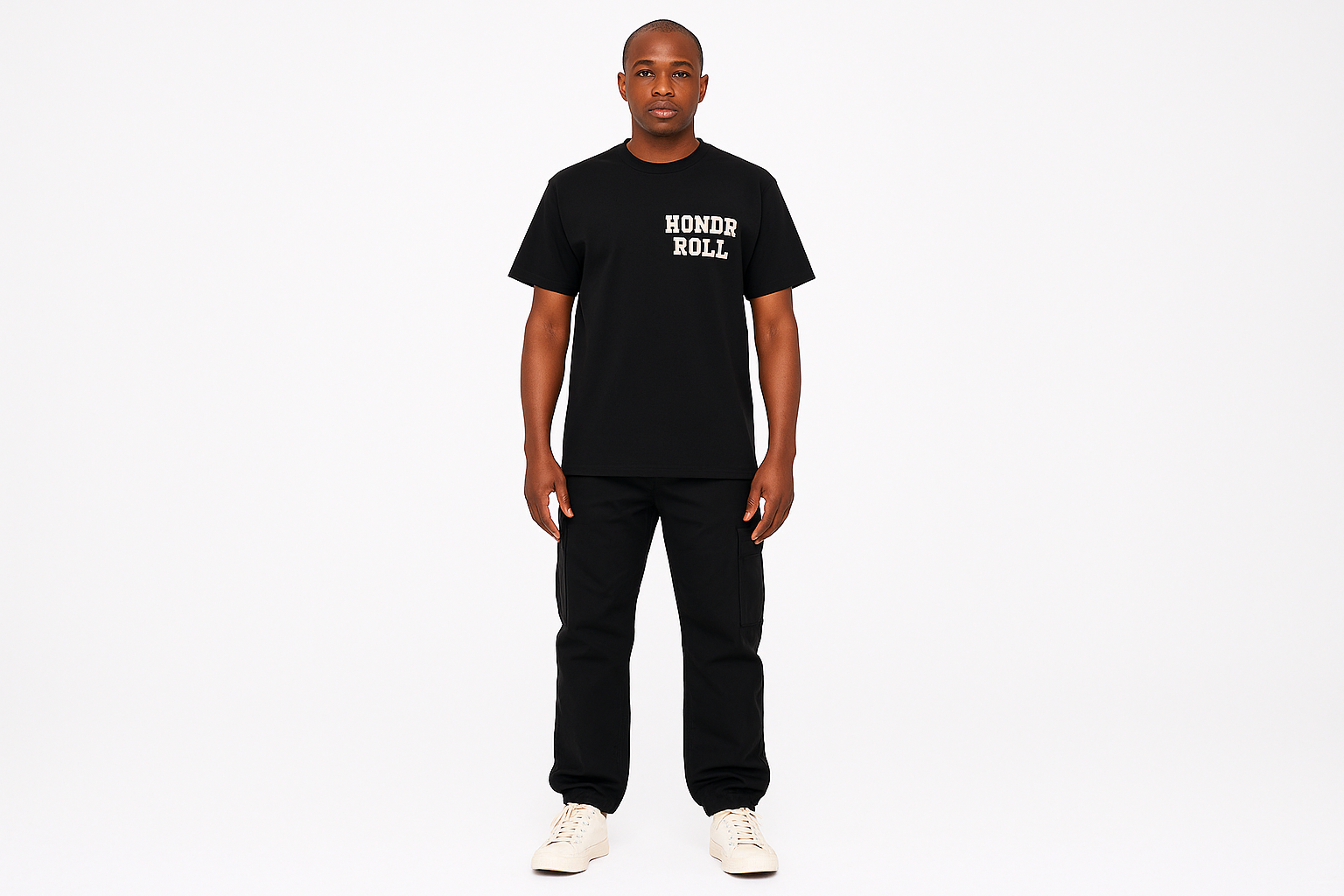 Her World Staple Tee - Black
