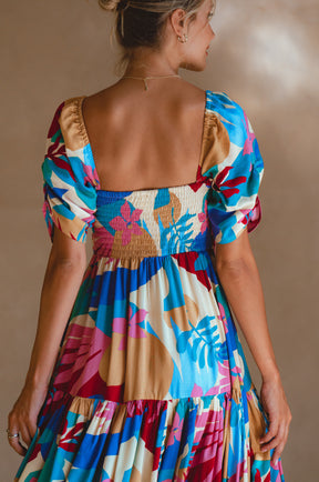 Lilit Midi Dress - Havana