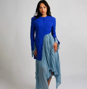 Raye Pleated Gown