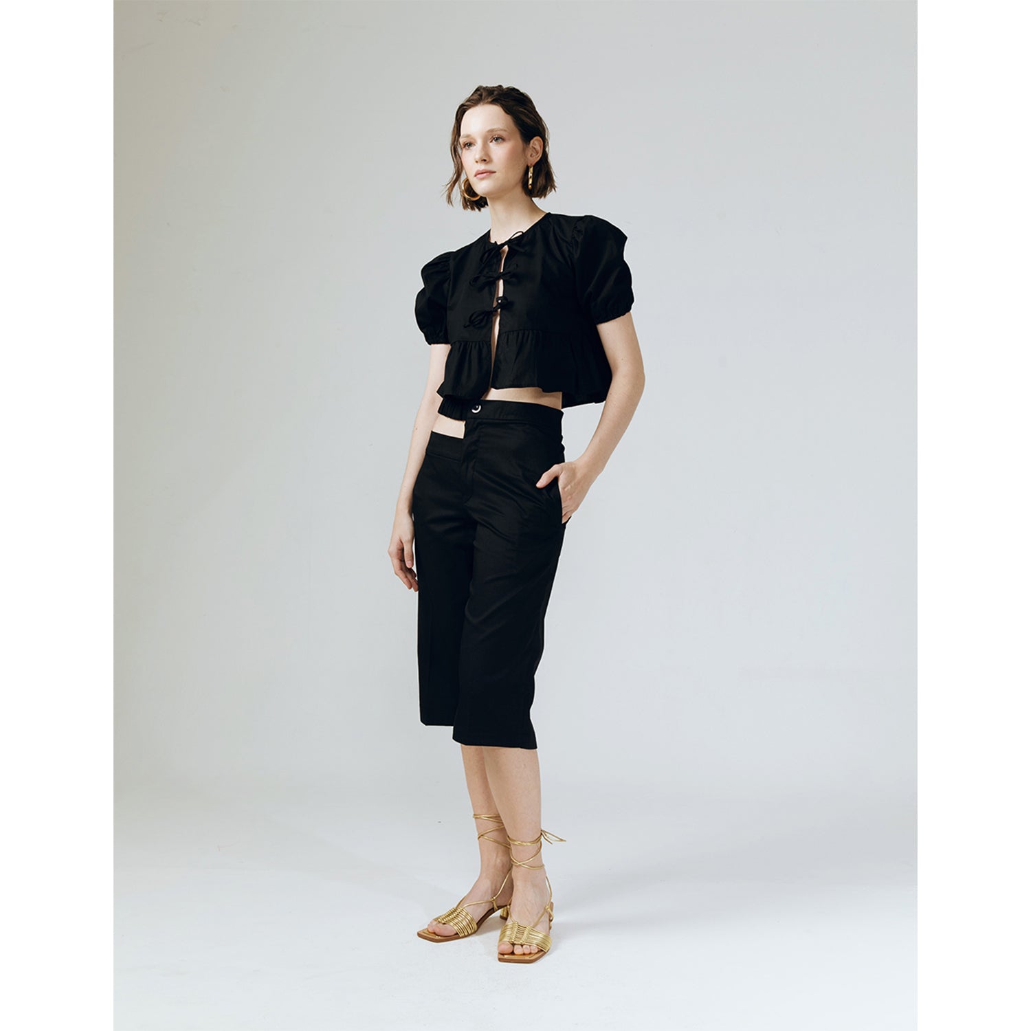 IRINA SIDE SLICE 7/8 PANTS