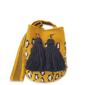 Leopard Wayuu Bag