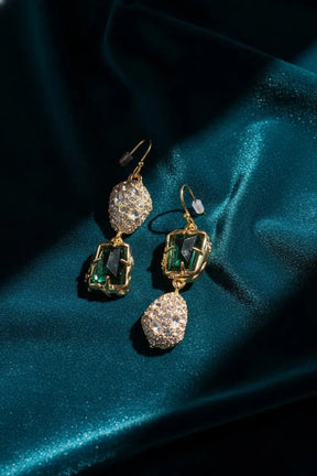 Crown Jade Earrings