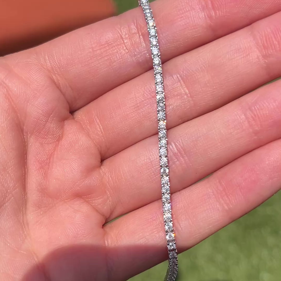 THE “MARGO” 4 PRONG 2MM TENNIS BRACELET