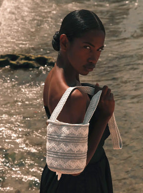 Caribeña Wayuu Silver Handcrafted Mochila
