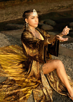 Queen Lakshmi - Luxury Silk Robe