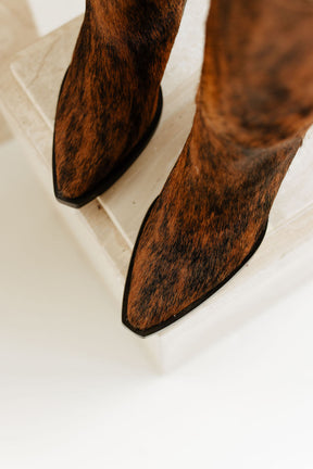 Olsson Texan Boot in Calf Hair (Wide Calf)