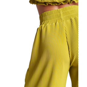 High Waisted Pleated Wide Leg Pants