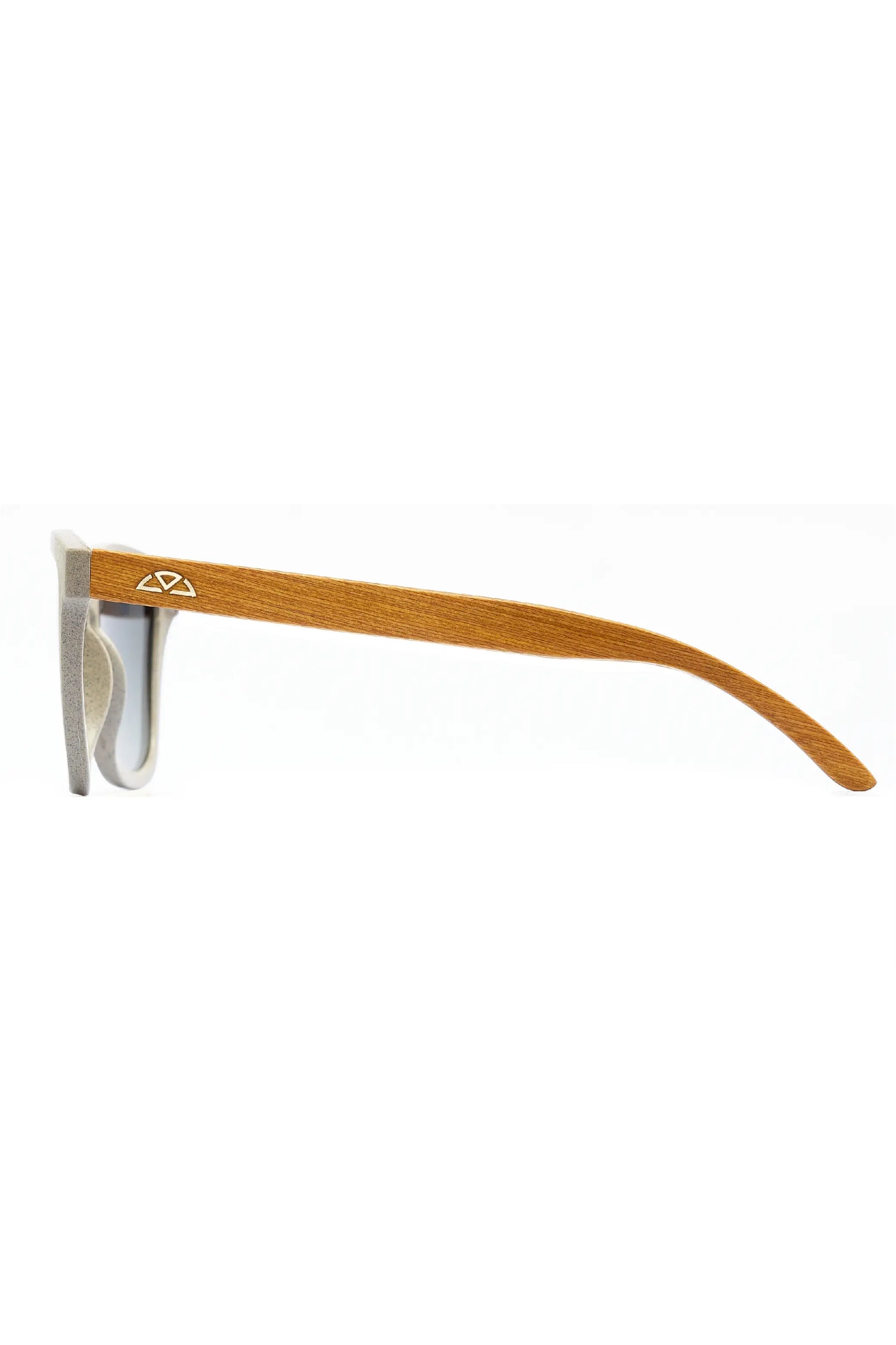 Green Fade Wooden Sunglasses - INTI