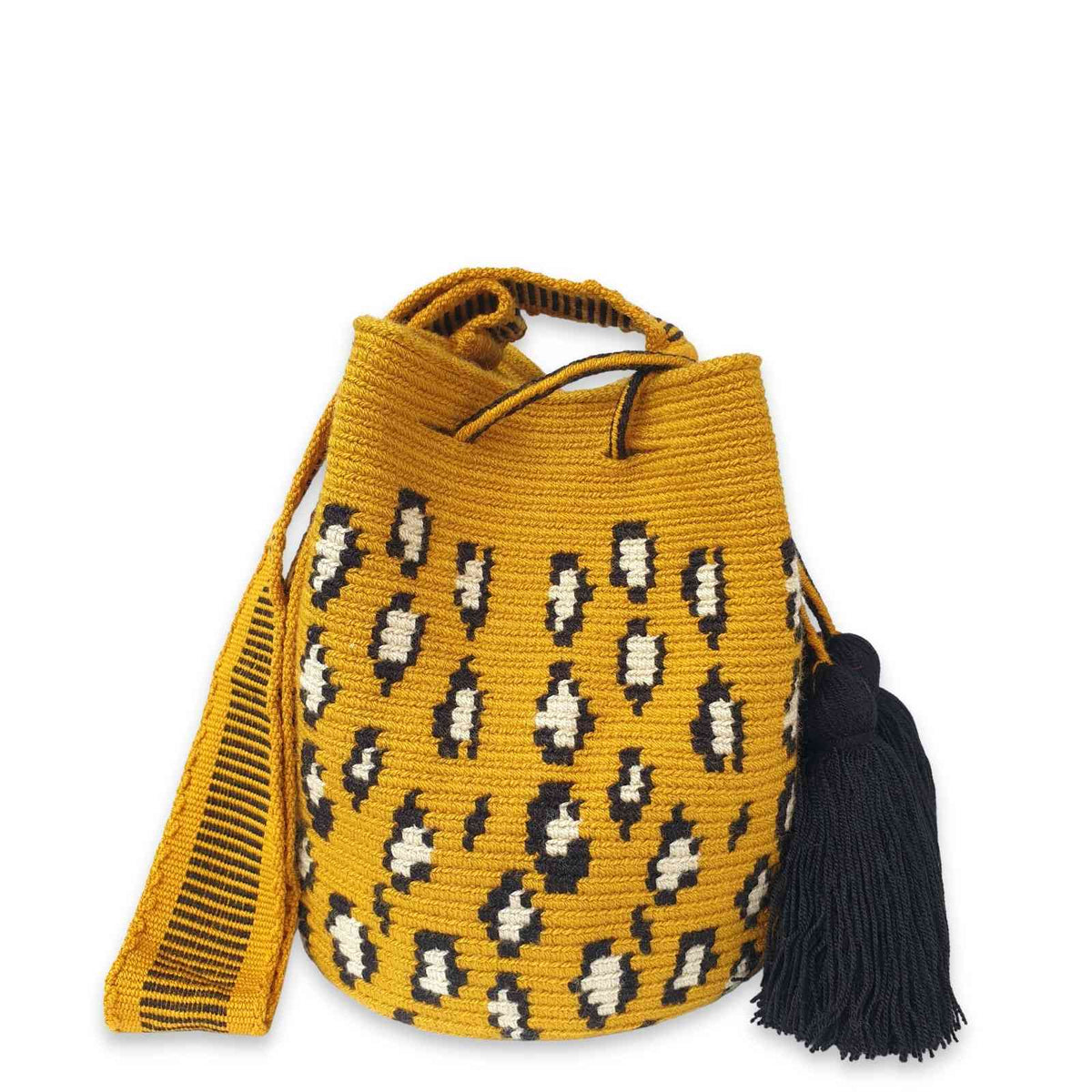 Leopard Wayuu Bag