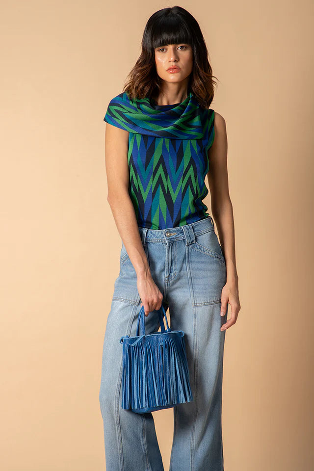 Colors Linate Blue Top