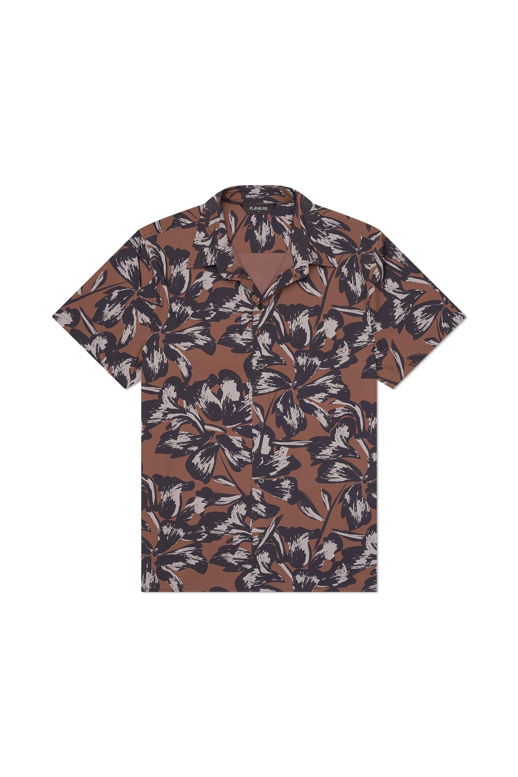 Todos Santos Classic Shirt Tobacco Flower