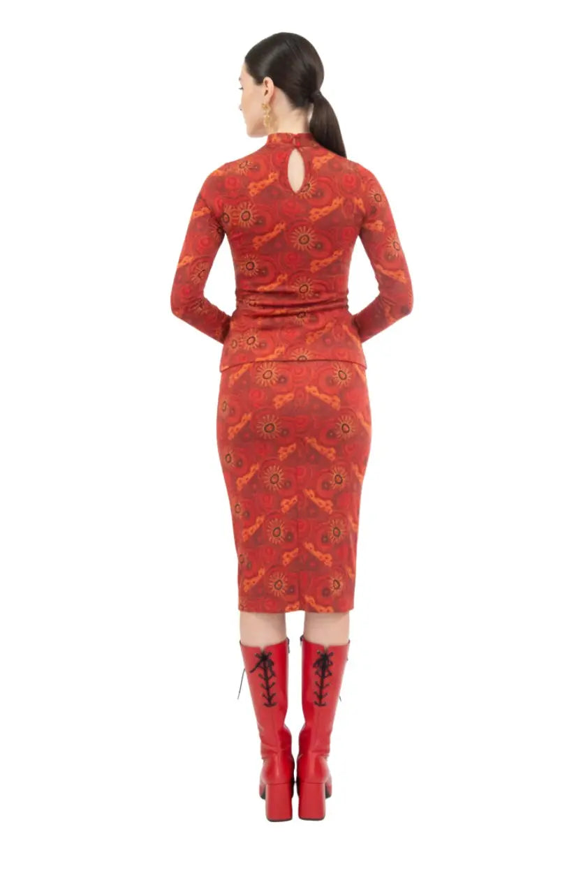 Banjul Pencil Skirt