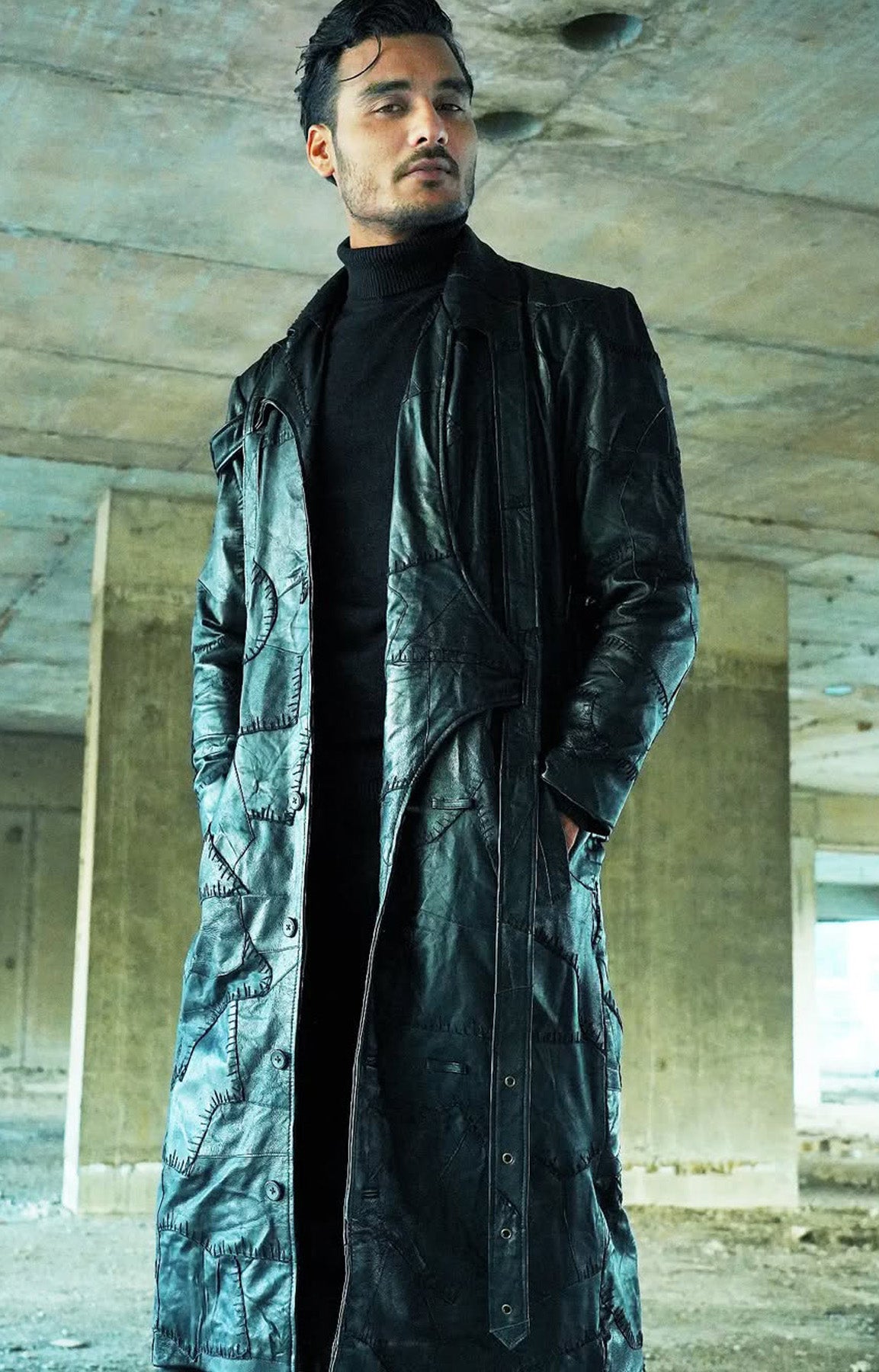 Unisex Genuine Leather Jacket Coat