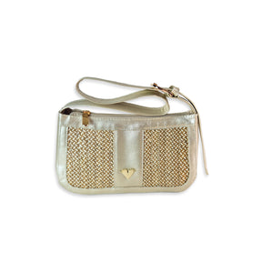 Black Leather Imperial Handbag