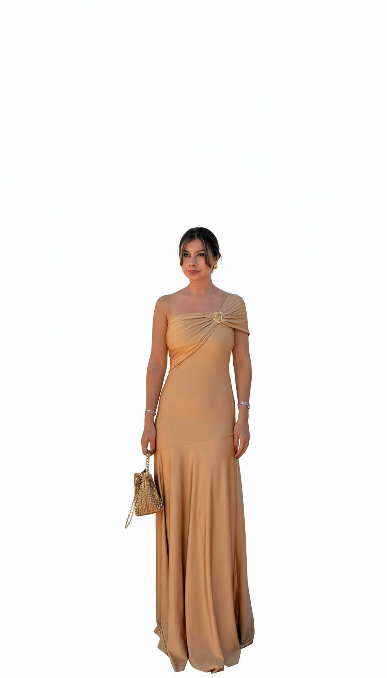 Vestido Zahara Ocre