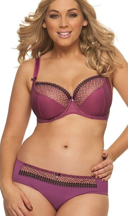 Curvy Kate Gia Brief Boysenberry/Black