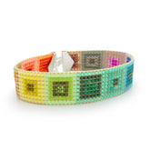 COLOR GEOMÉTRICO Miyuki Beaded Medium Bracelet