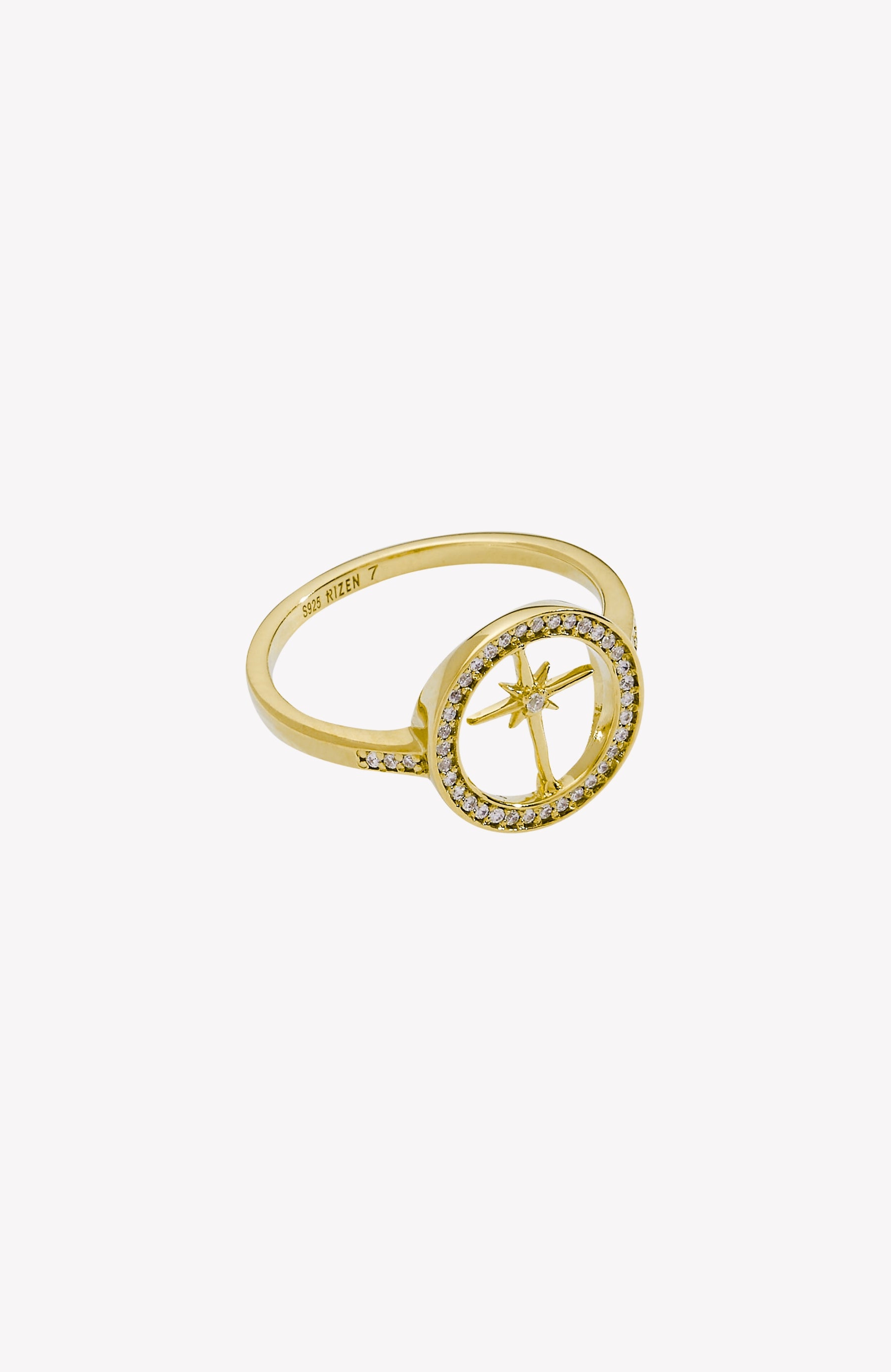 Adoring Star Compass Ring