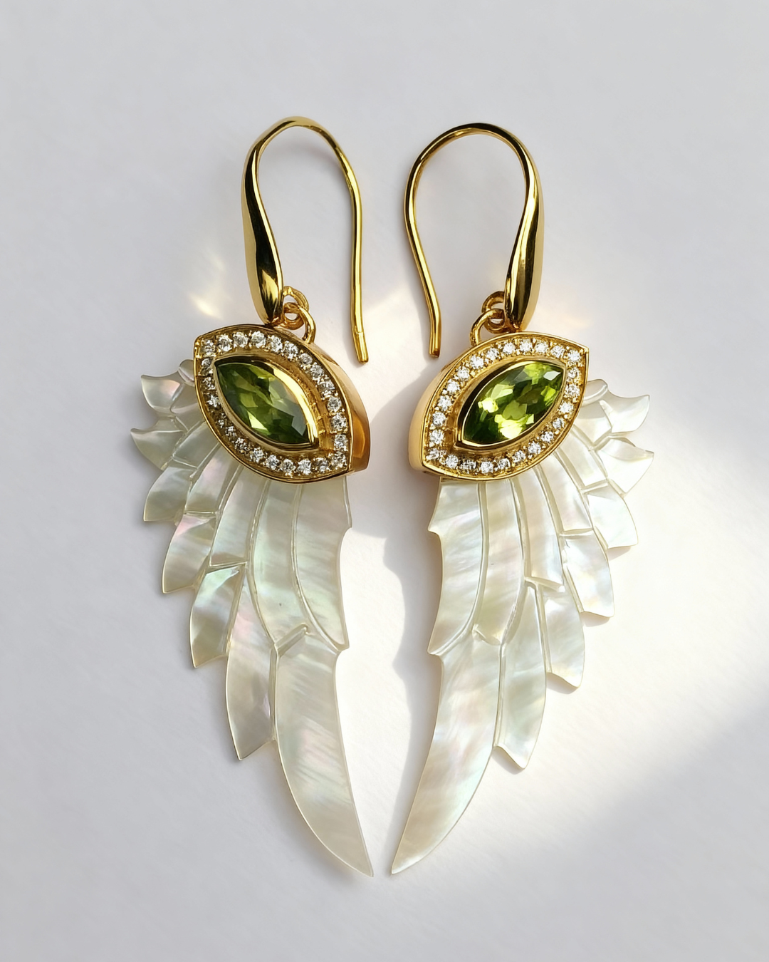 Selene Earrings (Petite, Gold)