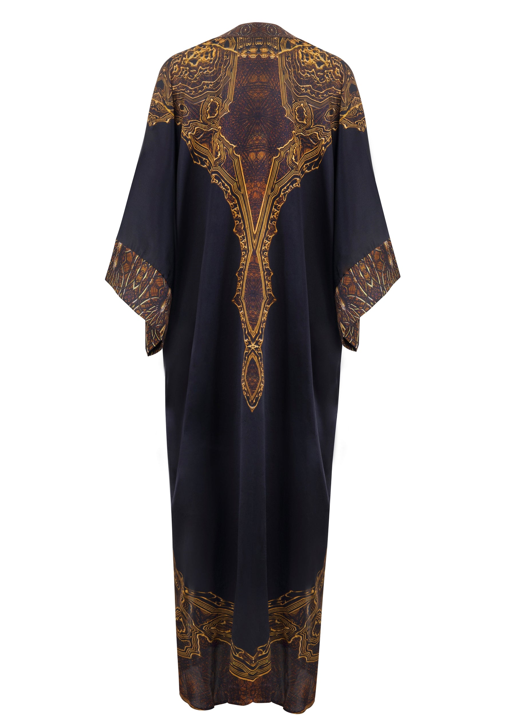 The Warrior Unisex - Luxury Silk Robe