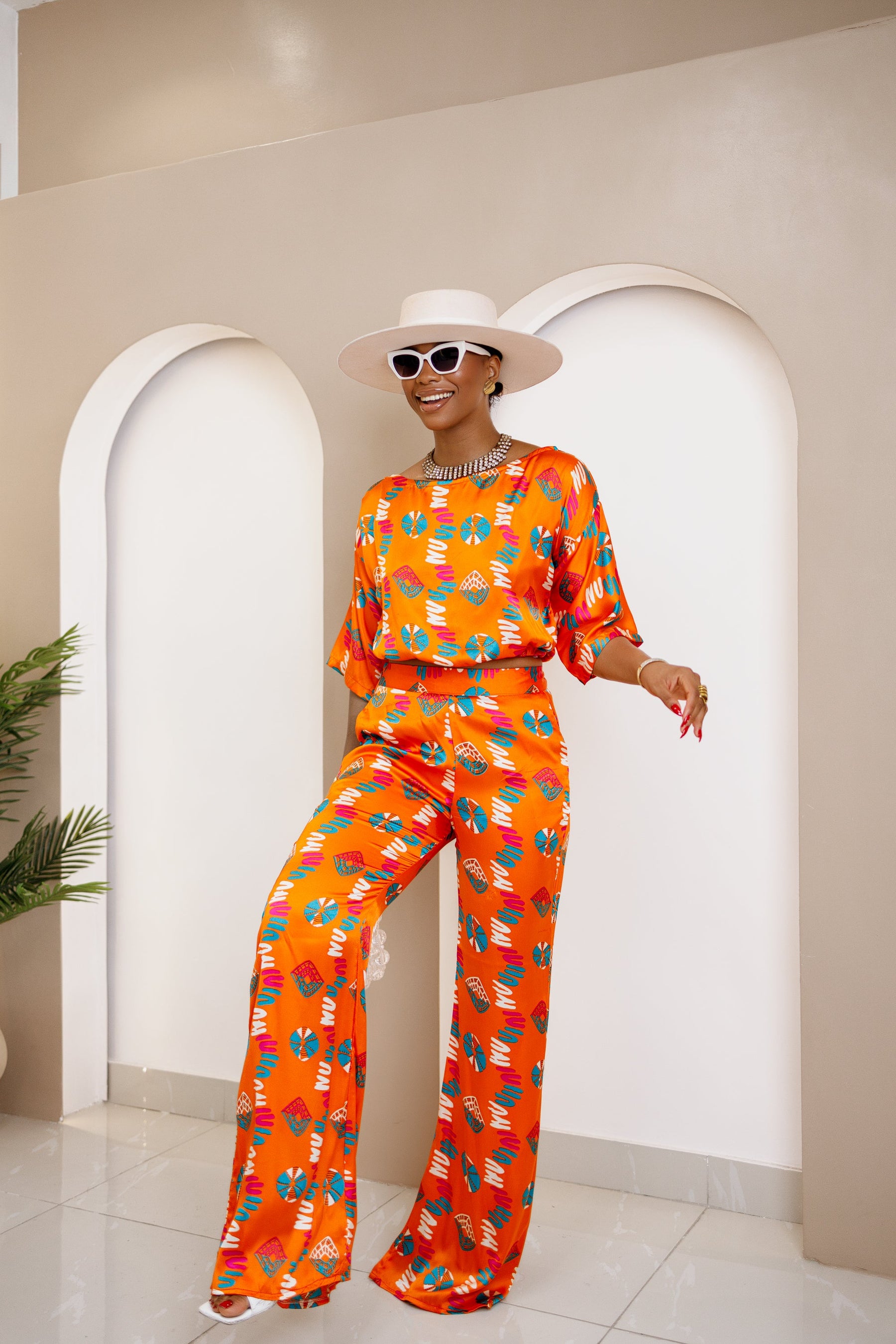 Alakuba Luxe Wide-Leg Set