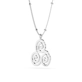 MAXI TRINITY FLOW - Sterling Silver