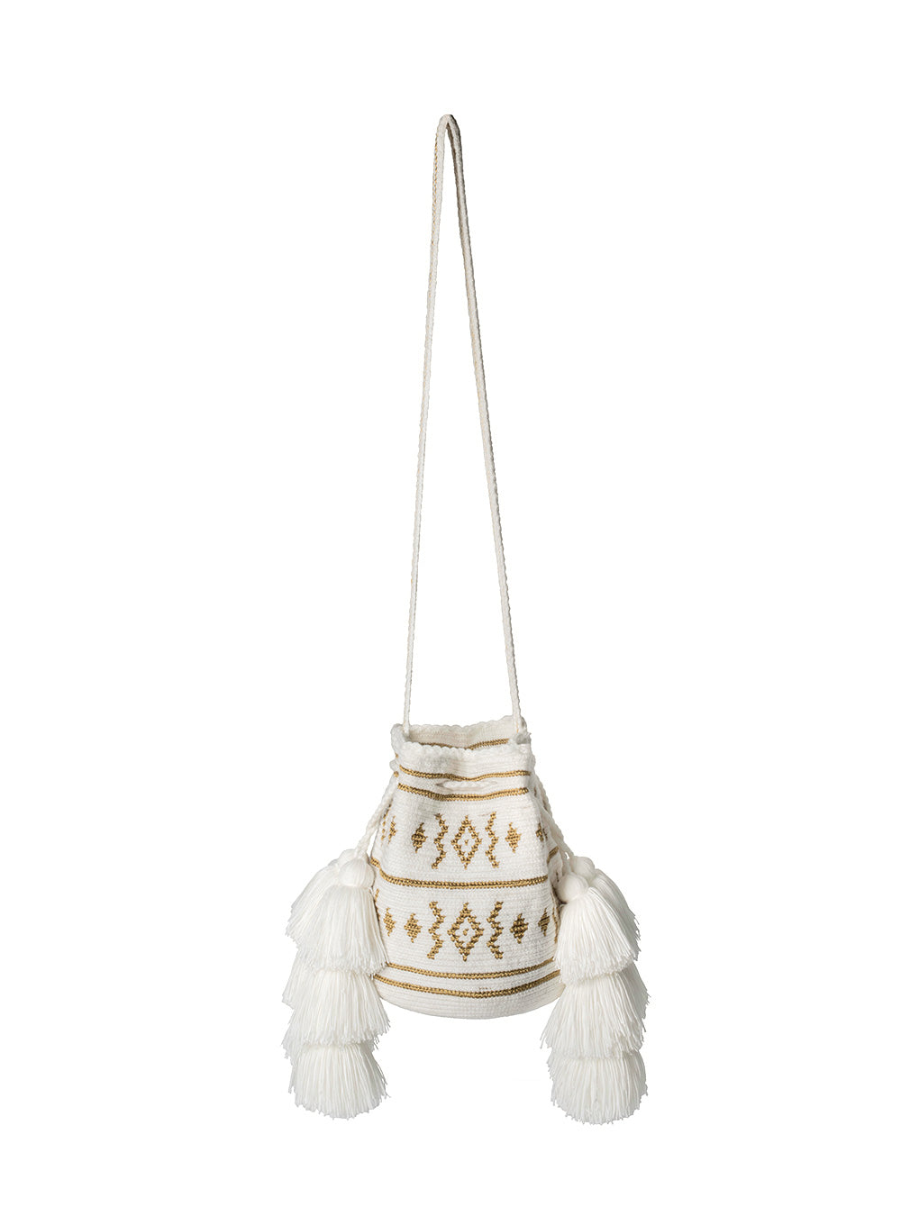 Medium Artisan Golden Mochila