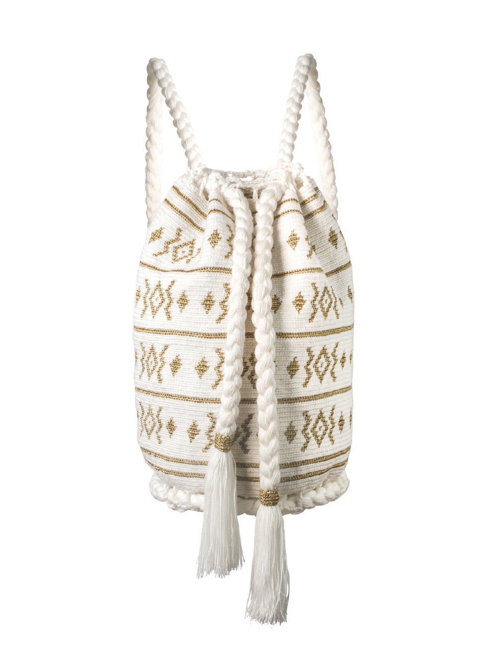 Tula Wayuu Gold Luxe Mochila