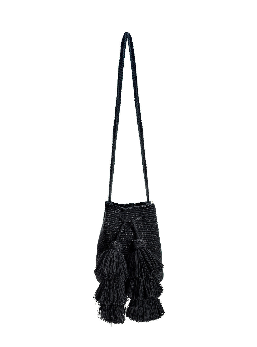 Medium Heritage Black Mochila