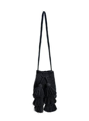 Medium Heritage Black Mochila
