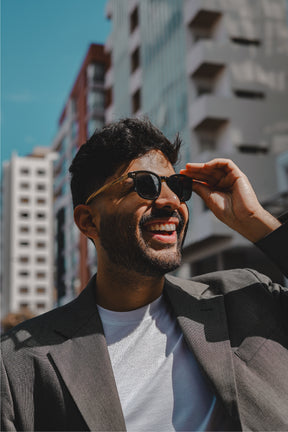 Black Wooden Sunglasses - INTI