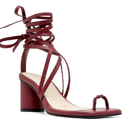 CLARA RED SANDALS