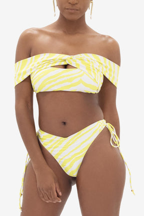 Zebina Swim Crop