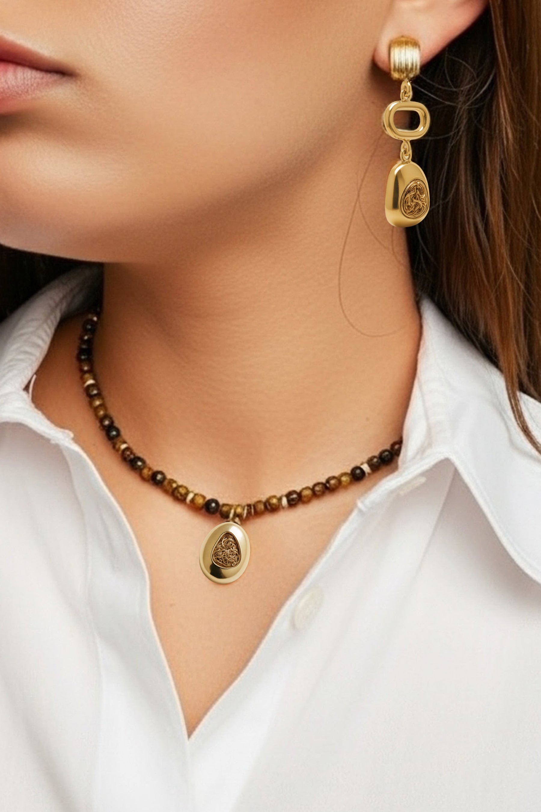 Lucky Beaded Necklace