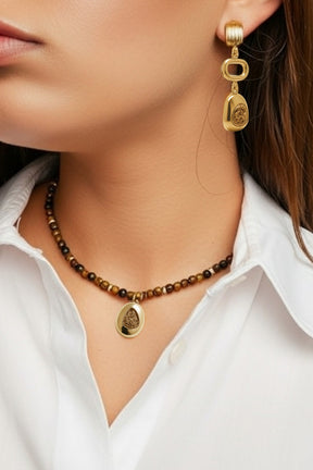 Lucky Beaded Necklace