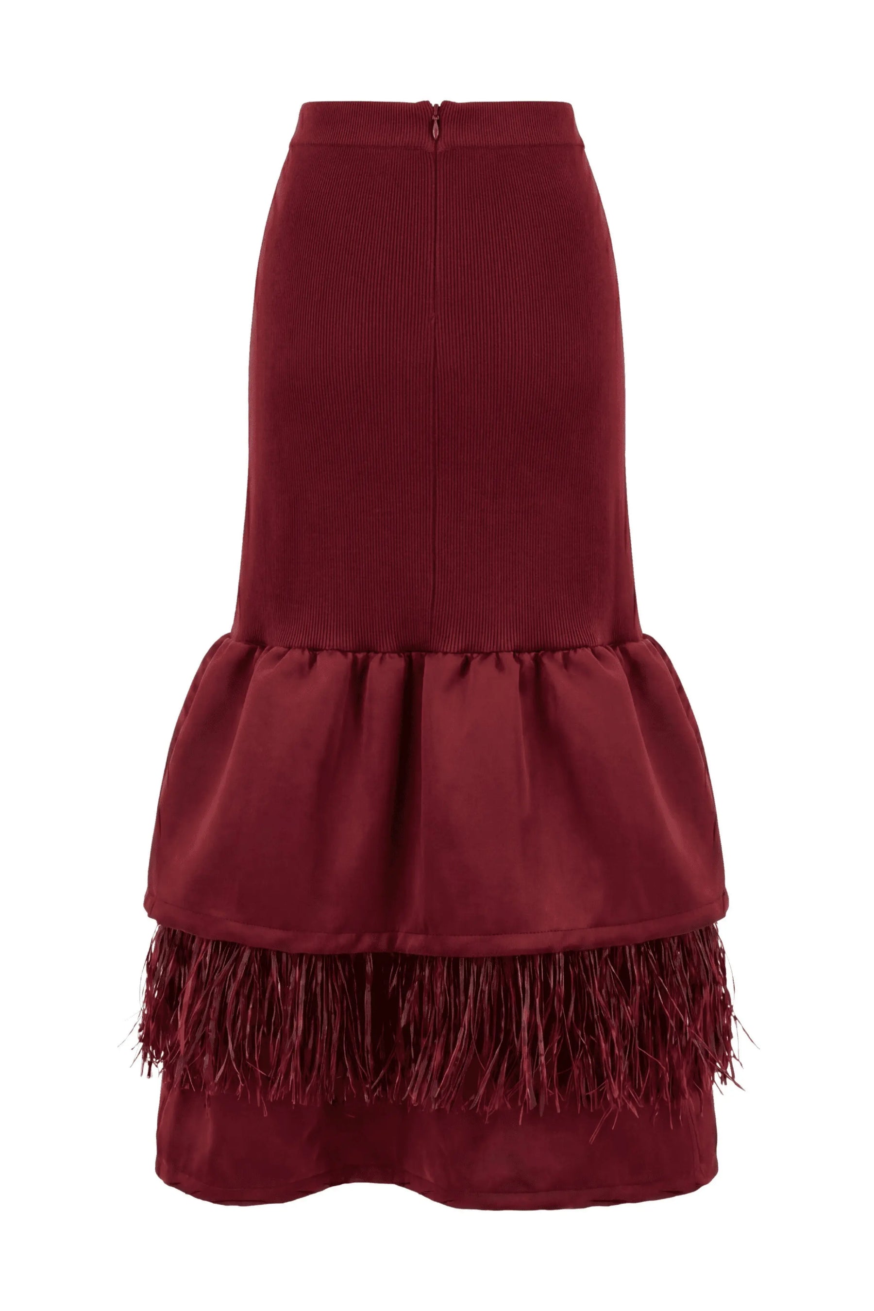 MARGAUX RAFFIA SKIRT